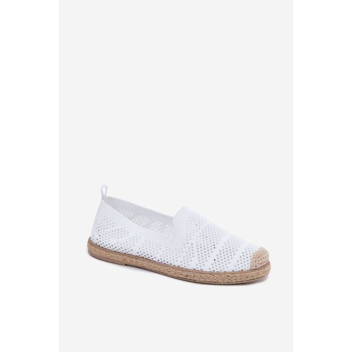 Baltos espadrilės Candessa BOTO