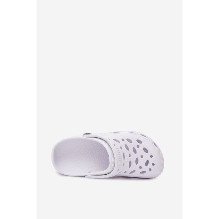 Moteriškos putplasčio klumpės, baltos BOTO