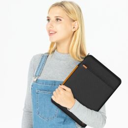 Nešiojamojo kompiuterio dėklas juodas paminkštintas 13–14″