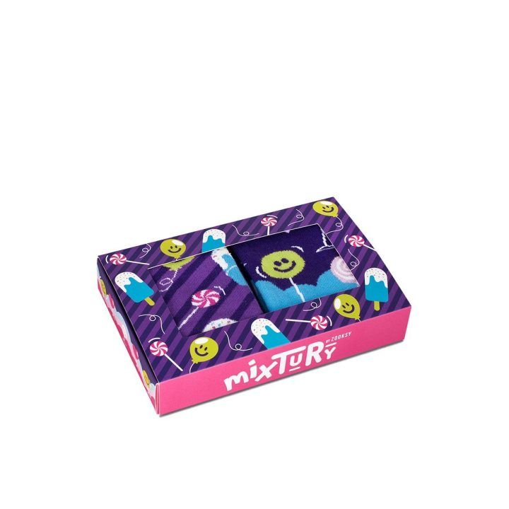 Vaikiškų kojinių rinkinys Zooxy mix TURY Sweets ZOOKSY/RAINBOW SOCKS