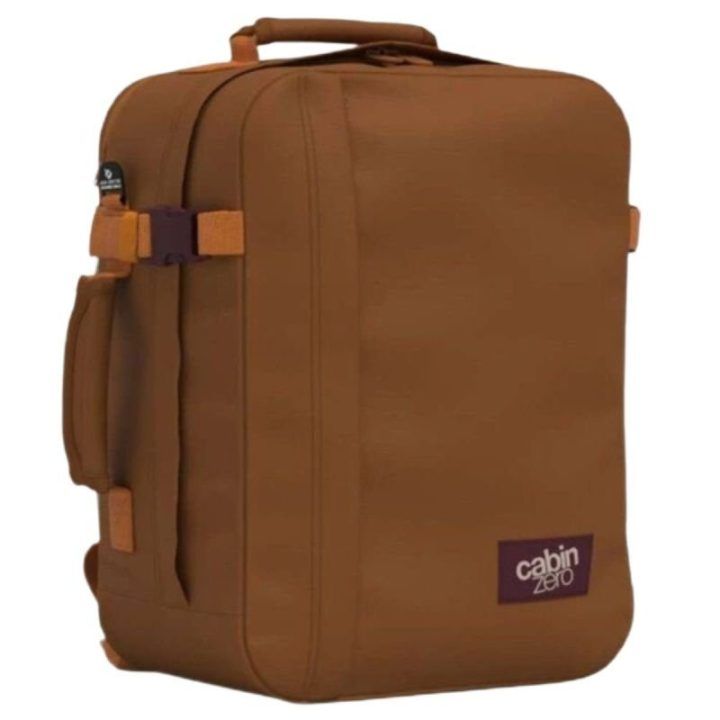 Kuprinė Cabin Zero Classic Tech 28 l, cinamono spalvos
