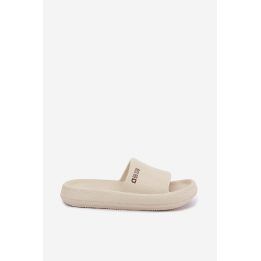 Moteriškos putplasčio šlepetės Big Star, smėlio spalvos BIG STAR SHOES