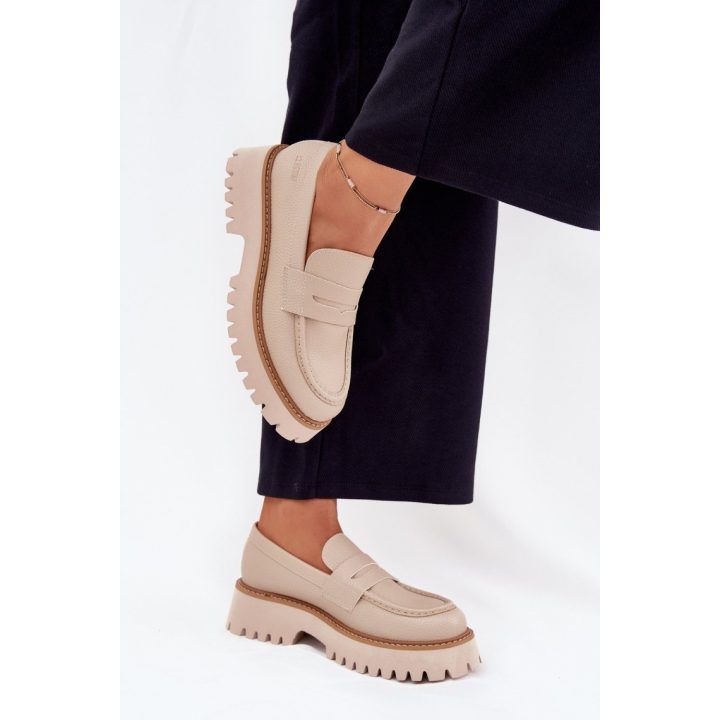 Smėlio spalvos mokasinai Step in style STEP IN STYLE