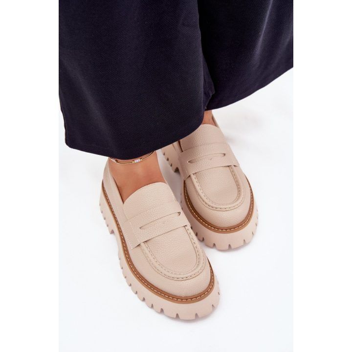 Smėlio spalvos mokasinai Step in style STEP IN STYLE