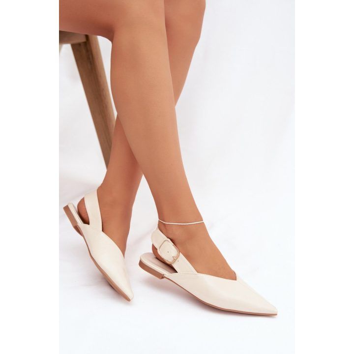 Kreminės balerinos Step in style STEP IN STYLE