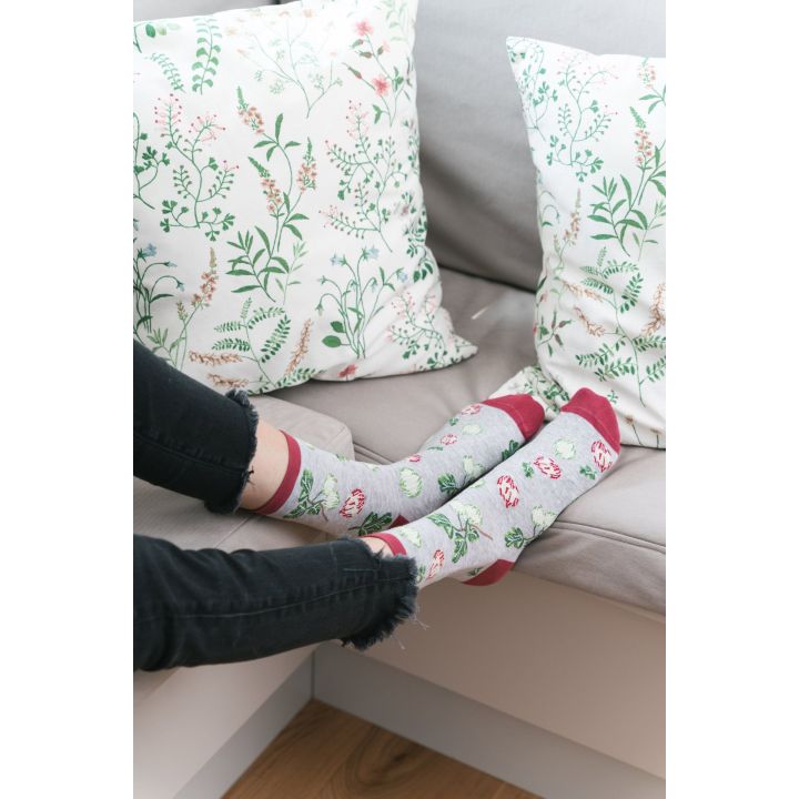 Kojinės 159-107 Melange Light Grey