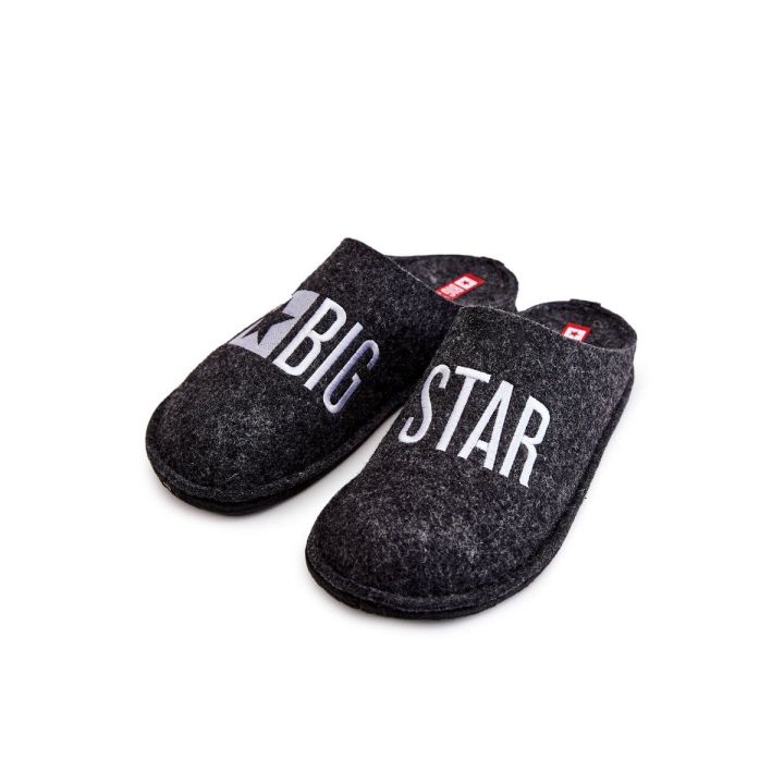 Klasikinės vyriškos šlepetės Big Star Juodos