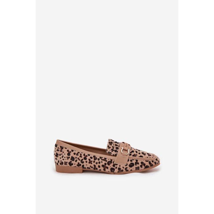 mokasinai su leopardo raštu Evelora
