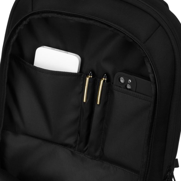 Kuprinė juoda su daugybe skyrių Peterson