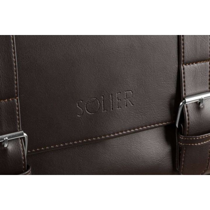 Portfelis SOLIER S25 GALWAY RUDAS