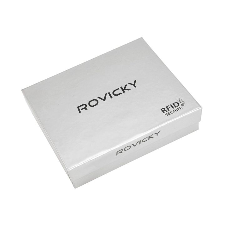 Piniginė Rovicky iš natūralios odos – elegancijai ir praktiškumui kasdien.
