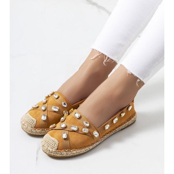 Rudos Chanou espadrilės