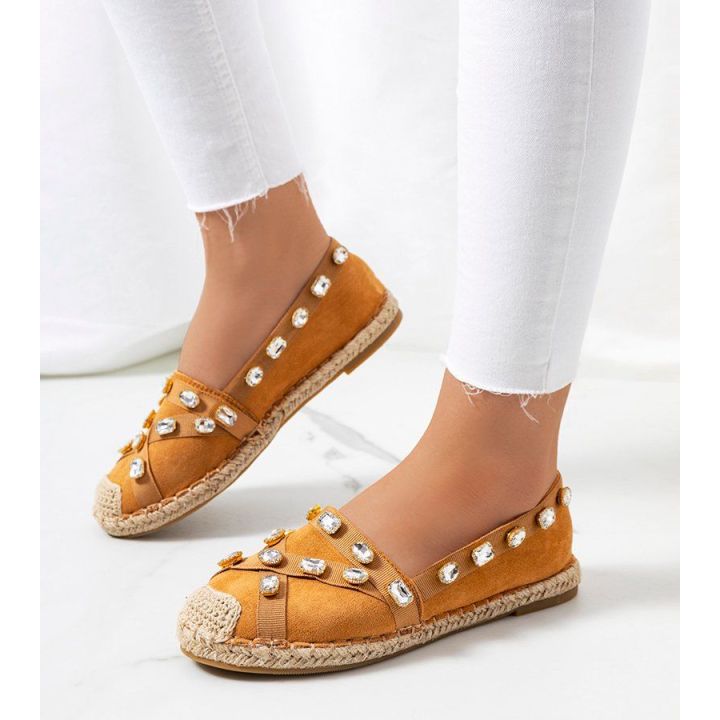 Rudos Chanou espadrilės