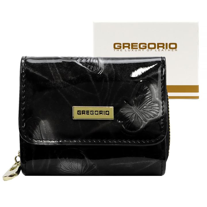Piniginė juoda Gregorio – elegancijai ir patogumui kasdien.