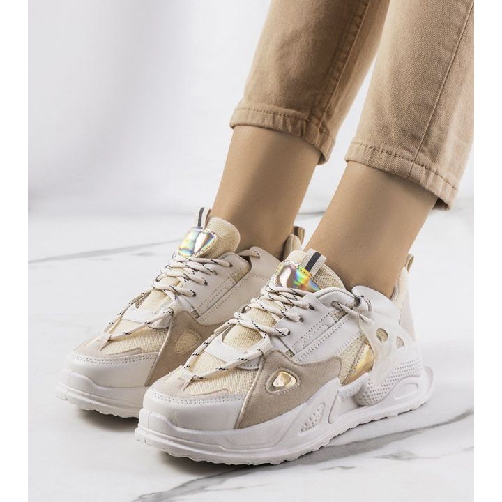 Smėlio spalvos sneakersy Mansfield
