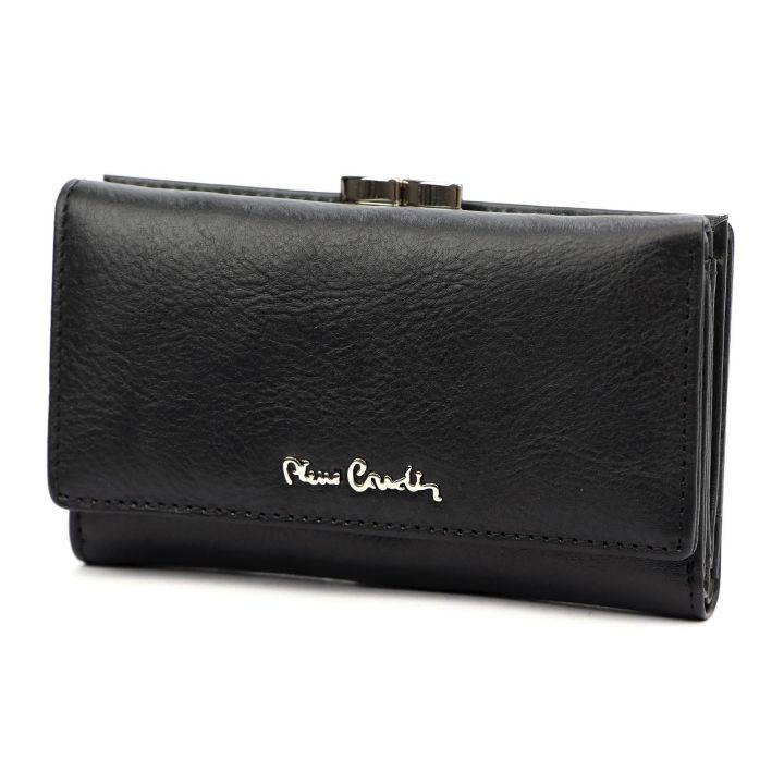 Piniginė juoda Pierre Cardin – elegancijai ir patogumui kasdien.