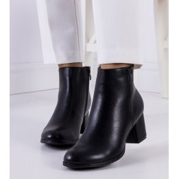 Juodos spalvos eko odos stiletto batai Durnatel