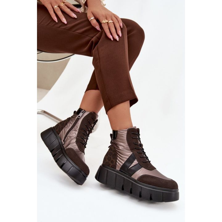Auliniai batai moteriški Platform Boots