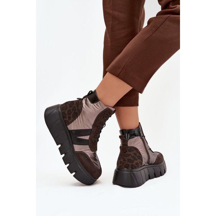Auliniai batai moteriški Platform Boots