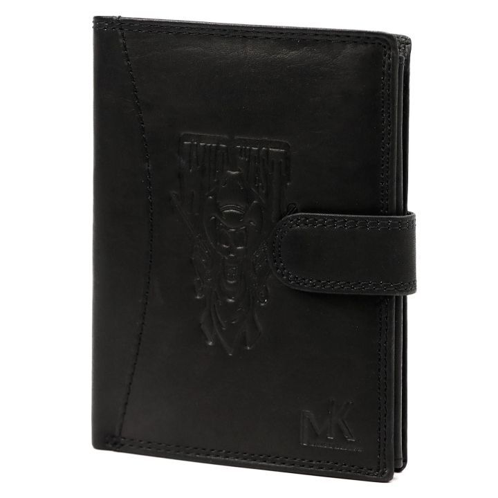 Vyriška odinė piniginė su užsegimu 10,5×13 cm Money Keeper – kasdienai MONEY KEPPER