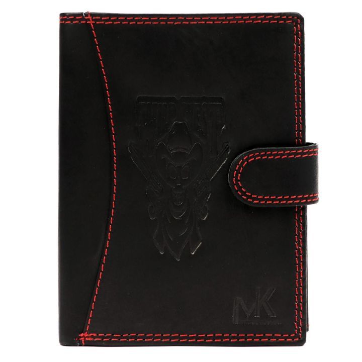 Vyriška odinė piniginė su užsegimu 10,5×13 cm Money Keeper – kasdienai MONEY KEPPER