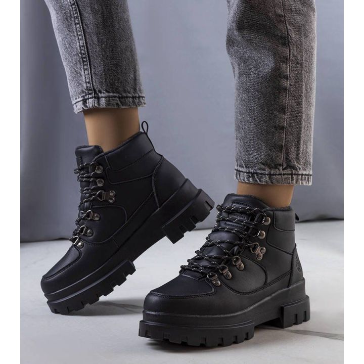 Juodos spalvos šilti batai LCJ 1435L Lee Cooper