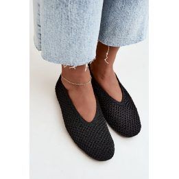 Juodos balerinos Step in style