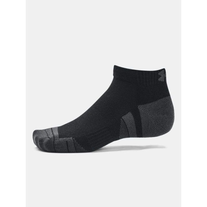 Vyriškos žemos kojinės Under Armour, 3 poros, juodos