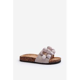 Moteriški pilki sandalai su papuošimais Bunlia