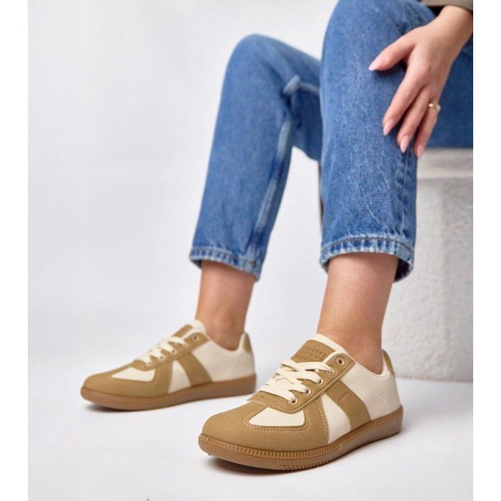 Moteriški kedai su platforma rudi ir smėlio Valentine