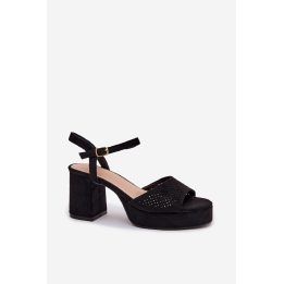 Moteriški sandalai su 8 cm kulnu 36–41