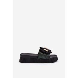 Platforminės basutės su lankeliu ir meškiuko detale Step in style