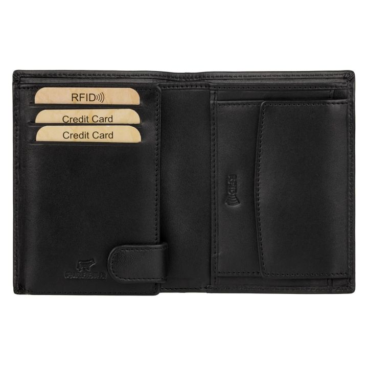 Vyriška piniginė juodos spalvos EL FORREST