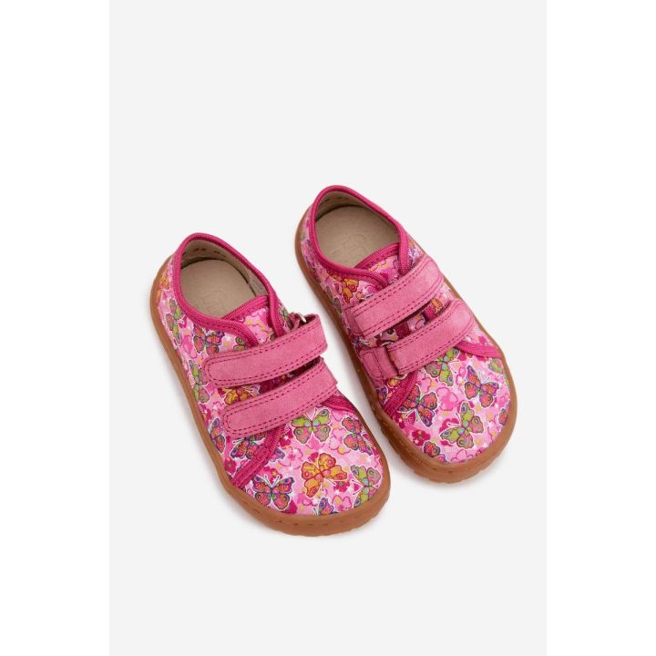Vaikiškos barefoot šlepetės, rožinės Froddo