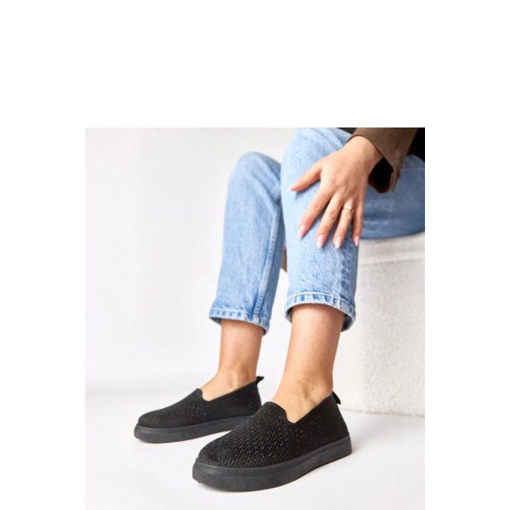 Sportiniai bateliai moteriški su cirkoniais, 2,5 cm padu