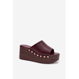 Moteriškos basutės iš dirbtinės odos su 8,5 cm kulnu Step in style
