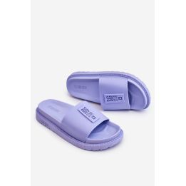 Šlepetės Big Star violetinės spalvos