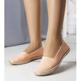 Rožinės moteriškos espadrilės GEMRE