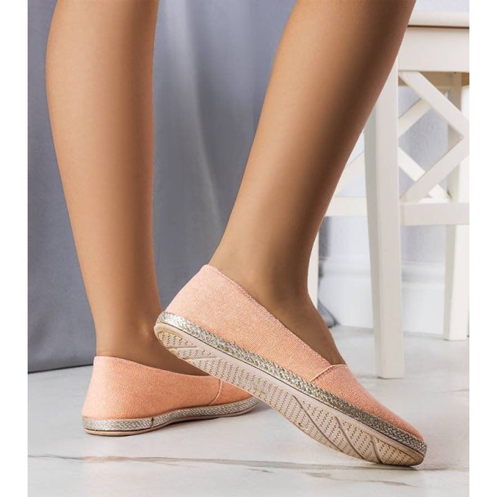 Rožinės moteriškos espadrilės