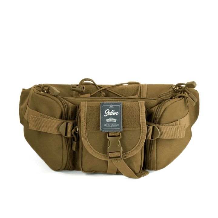 Moteriška juosmens rankinė iš Cordura chaki Solier