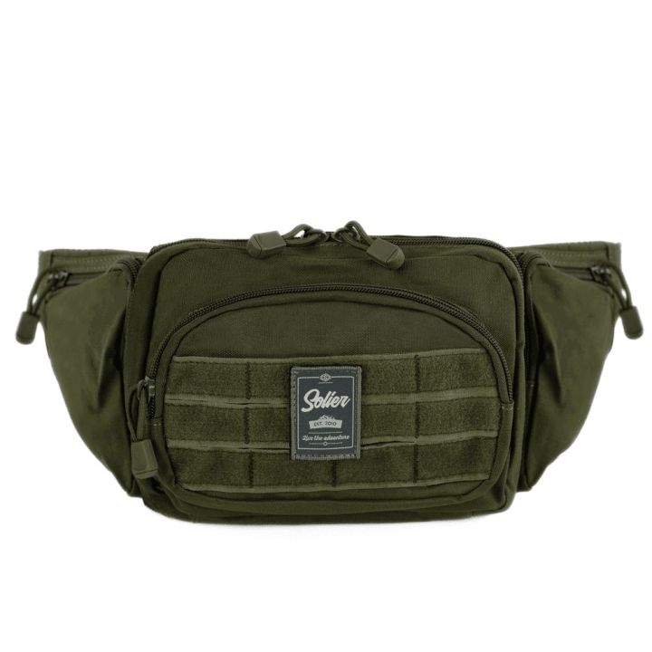 Moteriška juosmens rankinė Cordura 500D žalia Solier