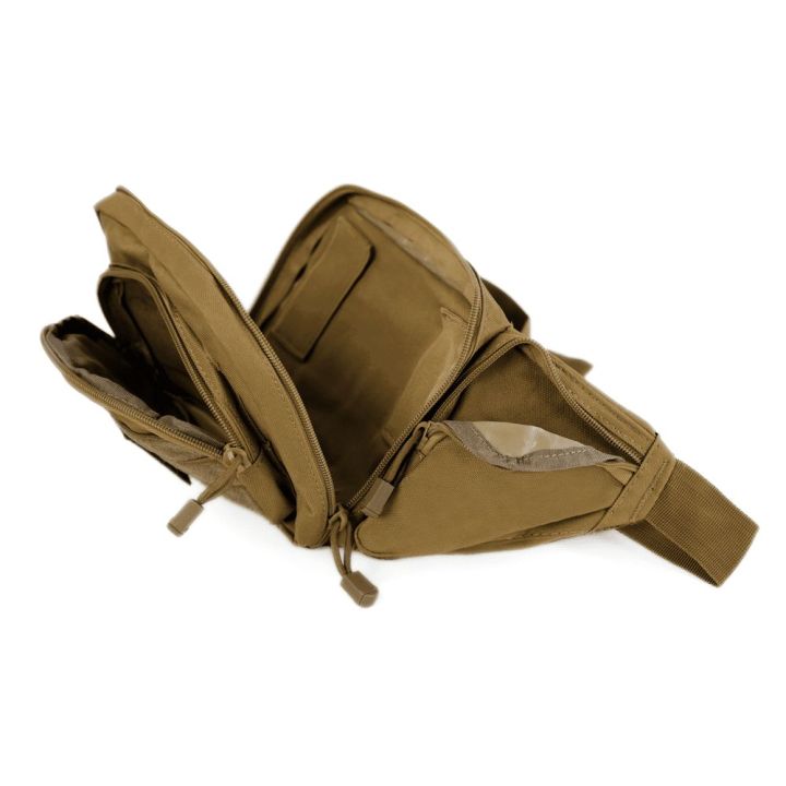 Moteriška juosmeninė rankinė iš Cordura, chaki spalvos Solier