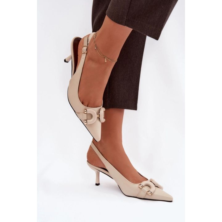 Moteriški sandalai su 6 cm kulnu Step in style