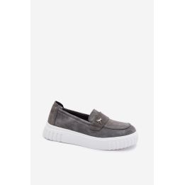 Moteriški zomšiniai platforminiai bateliai Step in Style