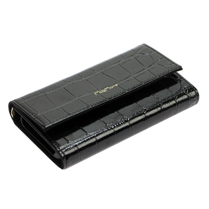 Kompaktiška moteriška piniginė‑etui MiaMore (eko oda)