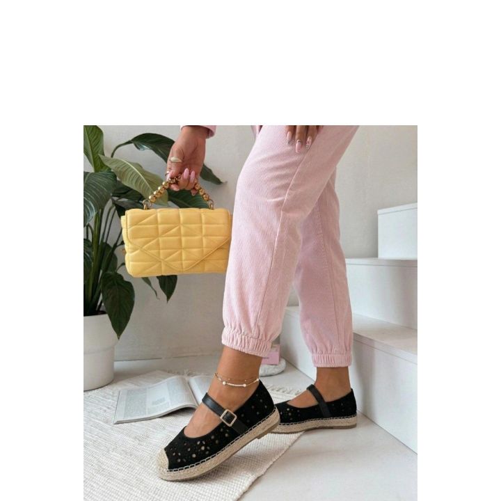 Moteriškos espadrilės su 3 cm platforma