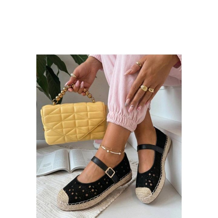 Moteriškos espadrilės su 3 cm platforma