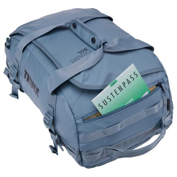 Krepšys Thule Chasm Recycled Duffel 30 l, pilkas