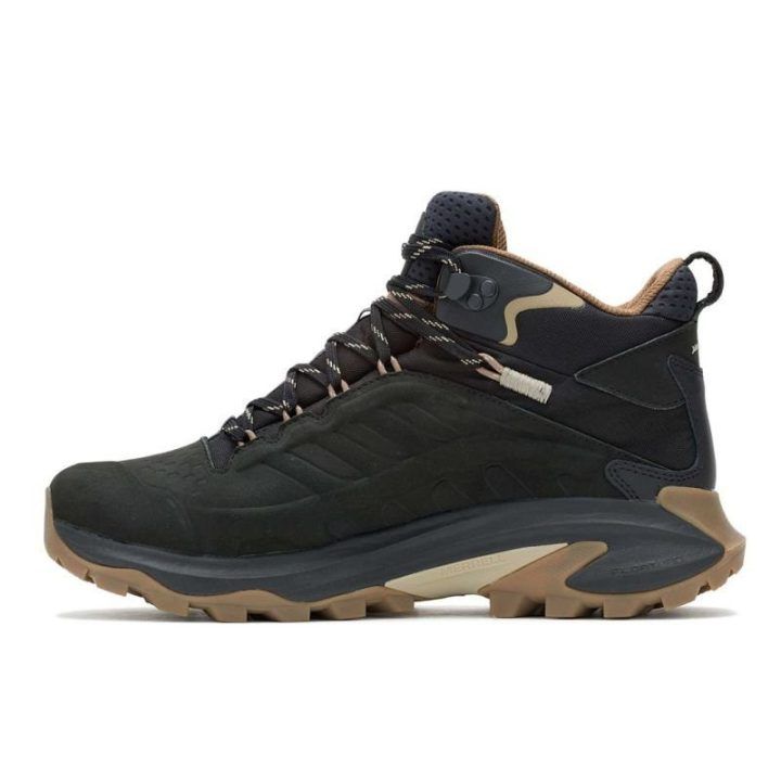 Vyriški batai Merrell Moab Speed 2 LTR Mid WP, juodi, 47 dydis