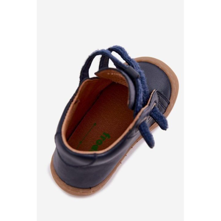 Vaikiški odiniai aulinukai barefoot Froddo, tamsiai mėlyni